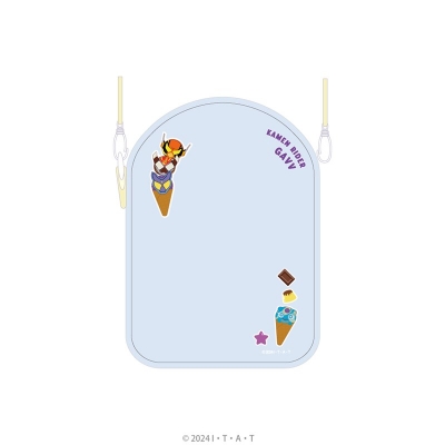 【グッズ-ポーチ】仮面ライダーガヴ クリアポーチ 01.総柄