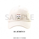 【グッズ-帽子】アニメ『ダンダダン』 刺繍キャップ 01.オフホワイトの画像