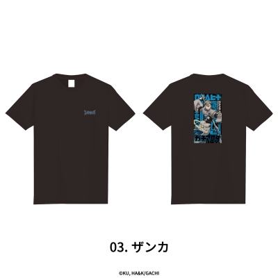 【グッズ-Tシャツ】TVアニメ『ガチアクタ』 Tシャツ L 03.ザンカ