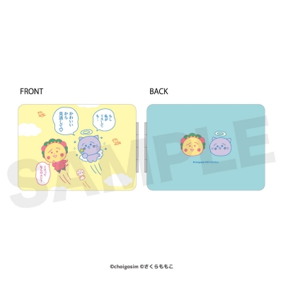 【グッズ-ミラー】チェゴシム×コジコジ コンパクトミラー 02.ブルー