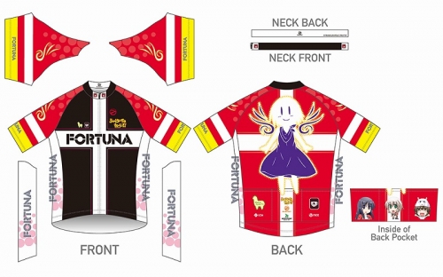 サイクルウェア】ろんぐらいだぁすとーりーず！ サイクルジャージ XL 