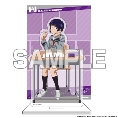 【グッズ-スタンドポップ】僕のヒーローアカデミア 背景ポストカード付アクリルスタンド 学べ!授業 (耳郎響香)
