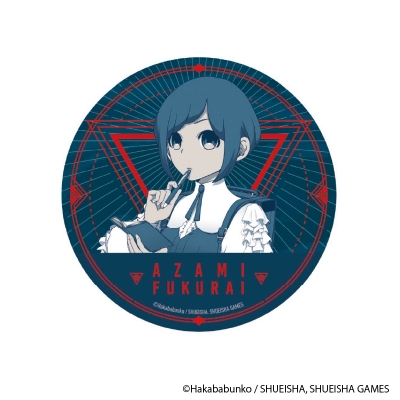 【グッズ-バッチ】都市伝説解体センター ちょいデカ缶バッジ 異聞調査録(福来あざみ)