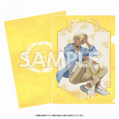 【グッズ-クリアファイル】名探偵コナン クリアファイル 花冠-flow in the wind-(安室)【アニメイト先行販売】