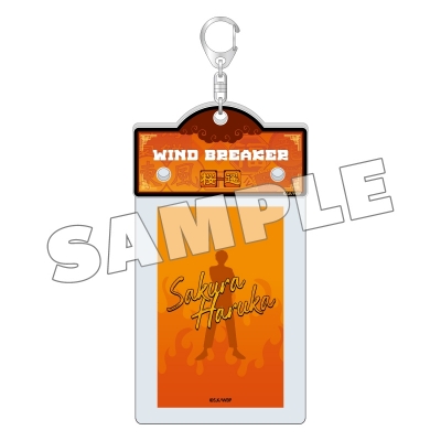 【グッズ-カードケース】WIND BREAKER アクリルカードケース カンフー (桜 遥)【再販】