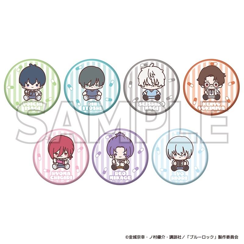【グッズ-バッチ】ブルーロック トレーディング缶バッジ ブルーロック診療所デフォルメ【アニメイト先行販売】