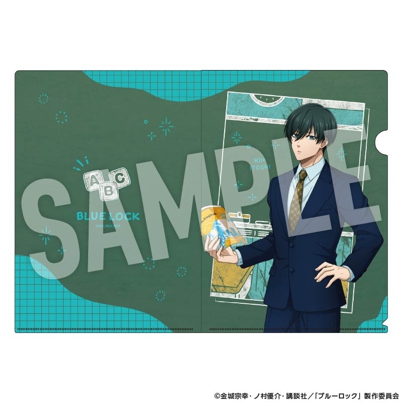 【グッズ-クリアファイル】ブルーロック クリアファイル Study (糸師 凛)