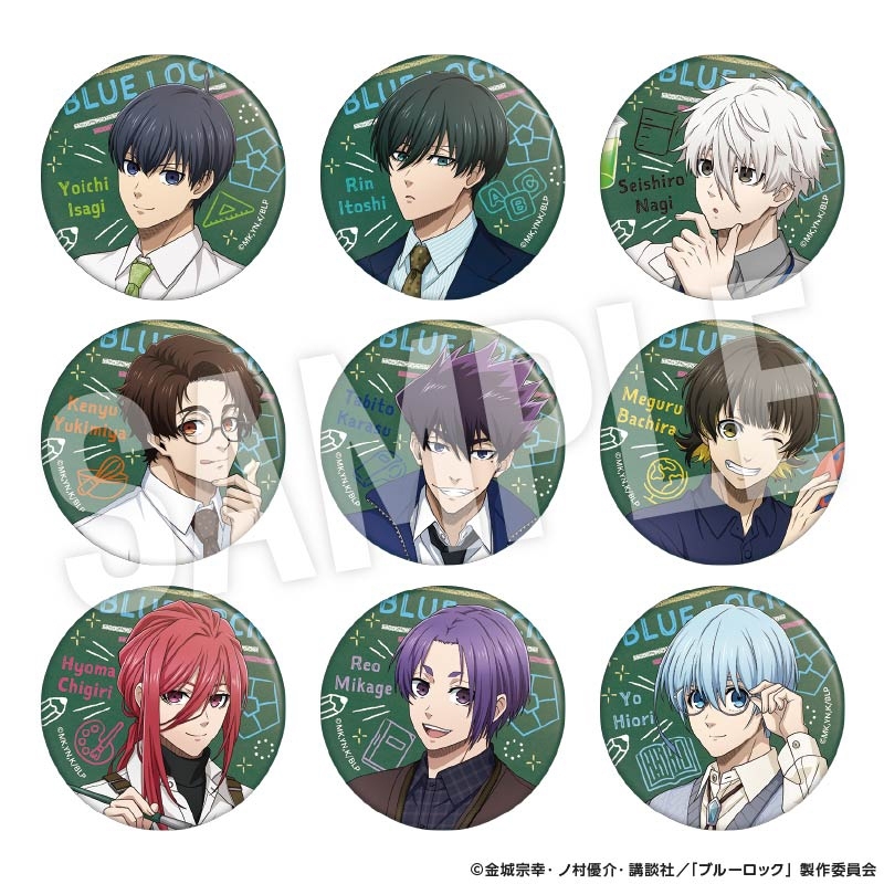 【グッズ-バッチ】ブルーロック トレーディング缶バッジ Study
