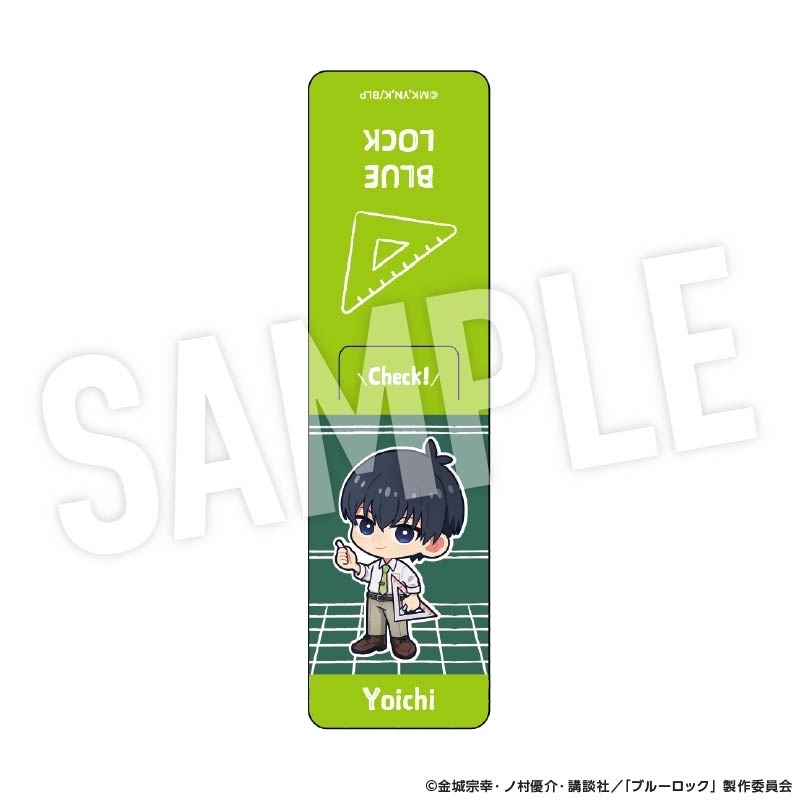 【グッズ-マグネット】ブルーロック しおり型マグネット Studyデフォルメ (潔 世一)