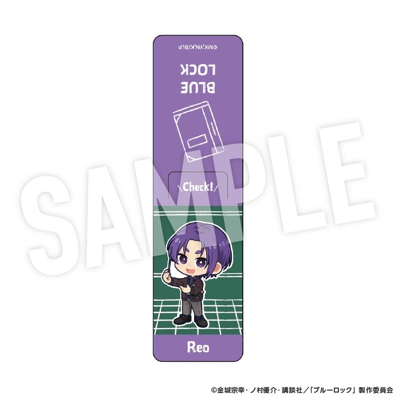 【グッズ-マグネット】ブルーロック しおり型マグネット Studyデフォルメ (御影 玲王)