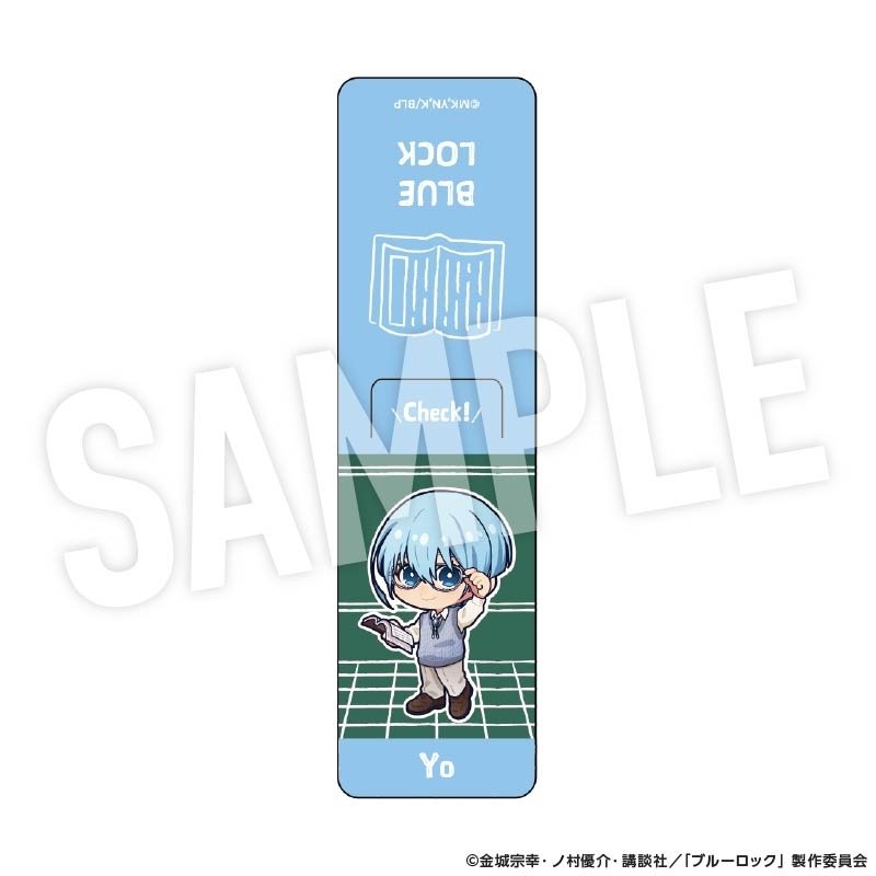 【グッズ-マグネット】ブルーロック しおり型マグネット Studyデフォルメ (氷織 羊)