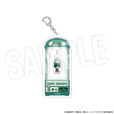 【グッズ-キーホルダー】僕のヒーローアカデミア トレーディングクレーンゲーム風アクリルキーホルダー 勝ち抜け!ゲームバトルデフォルメ 【アニメイト先行販売】