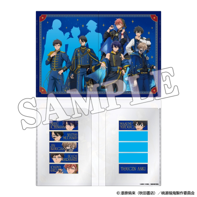 【グッズ-クリアファイル】桃源暗鬼 ダブルポケットクリアファイル Etoile Style -星影- 【アニメイト先行販売】