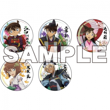 グッズ-バッチ】名探偵コナン ちょいでか缶バッジ 戦国R3 安室透 