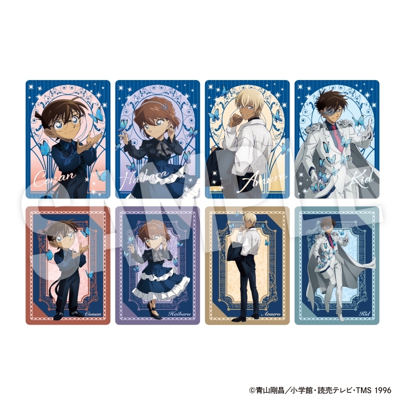 【グッズ-カード】名探偵コナン トレーディング箔入りエンボスカード Blue Butterfly Forest 【アニメイト先行販売】