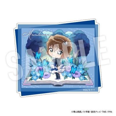 【グッズ-ステッカー】名探偵コナン クリアステッカー Blue Butterfly Forestデフォルメ (灰原 哀)【アニメイト先行販売】
