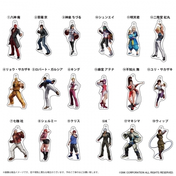 グッズ-キーホルダー】THE KING OF FIGHTERS XV アクリルキーホルダー 