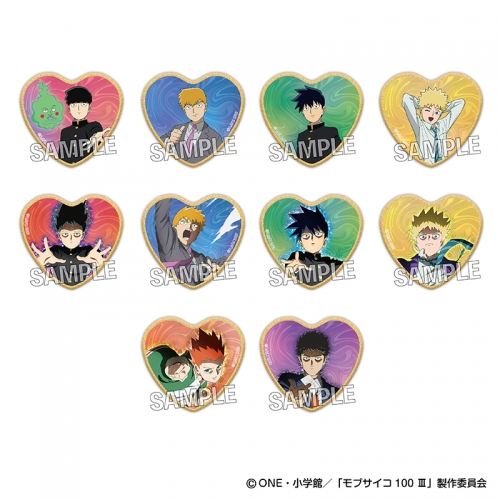 グッズ-バッチ】モブサイコ100Ⅲ トレーディング缶バッジ BOX4 