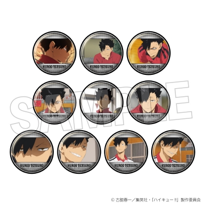 【グッズ-バッチ】ハイキュー!! トレーディング缶バッジ 黒尾鉄朗BOX