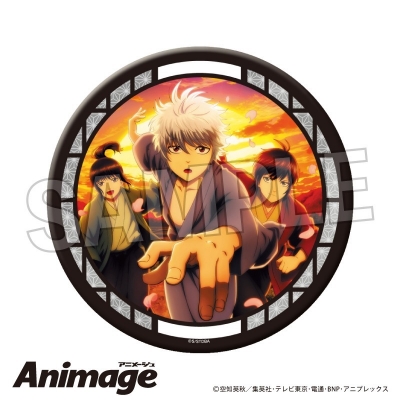 【グッズ-バッチ】銀魂 ギラギラ缶バッジ 大 vol.2 8