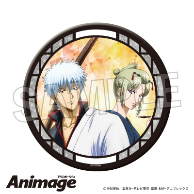 【グッズ-バッチ】銀魂 ギラギラ缶バッジ 大 vol.2 9