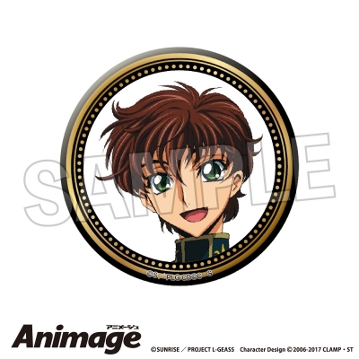 【グッズ-バッチ】コードギアス 反逆のルルーシュ Animageギラギラ缶バッジ vol.3 E