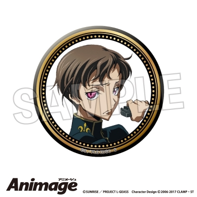 【グッズ-バッチ】コードギアス 反逆のルルーシュ Animageギラギラ缶バッジ vol.3 J