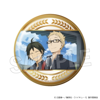 【グッズ-バッチ】ハイキュー!! 場面写 ギラギラ缶バッジ vol.3 1