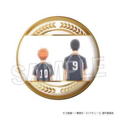 【グッズ-バッチ】ハイキュー!! 場面写 ギラギラ缶バッジ vol.3 3