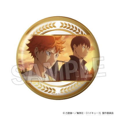 【グッズ-バッチ】ハイキュー!! 場面写 ギラギラ缶バッジ vol.3 4