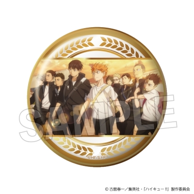 【グッズ-バッチ】ハイキュー!! 場面写 ギラギラ缶バッジ vol.3 5