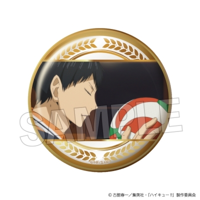 【グッズ-バッチ】ハイキュー!! 場面写 ギラギラ缶バッジ vol.3 7