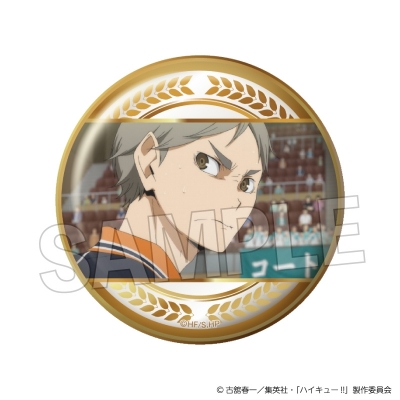 【グッズ-バッチ】ハイキュー!! 場面写 ギラギラ缶バッジ vol.3 9