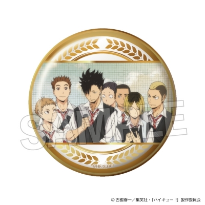 【グッズ-バッチ】ハイキュー!! 場面写 ギラギラ缶バッジ vol.3 10