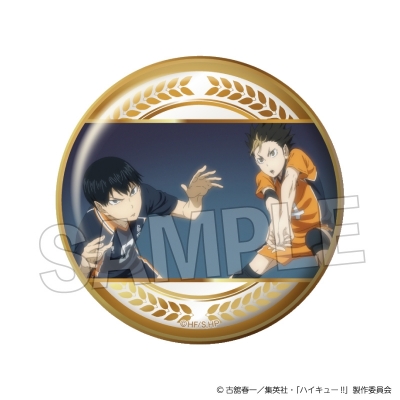 【グッズ-バッチ】ハイキュー!! 場面写 ギラギラ缶バッジ vol.3 11
