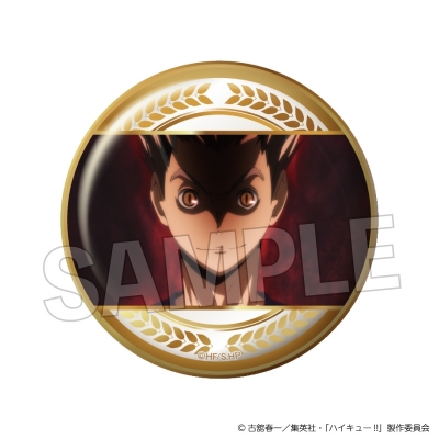 【グッズ-バッチ】ハイキュー!! 場面写 ギラギラ缶バッジ vol.3 12