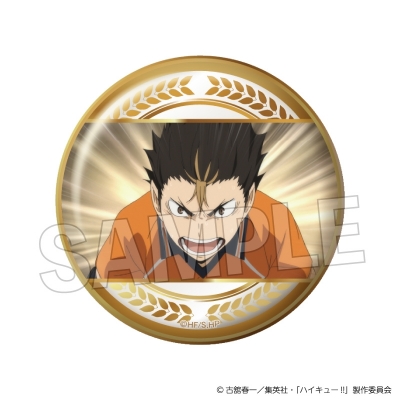 【グッズ-バッチ】ハイキュー!! 場面写 ギラギラ缶バッジ vol.3 14