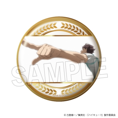【グッズ-バッチ】ハイキュー!! 場面写 ギラギラ缶バッジ vol.3 15