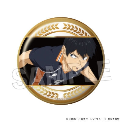 【グッズ-バッチ】ハイキュー!! 場面写 ギラギラ缶バッジ vol.3 19