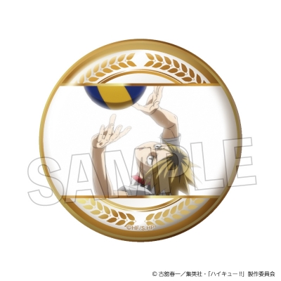 【グッズ-バッチ】ハイキュー!! 場面写 ギラギラ缶バッジ vol.3 24