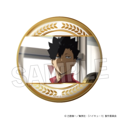 【グッズ-バッチ】ハイキュー!! 場面写 ギラギラ缶バッジ vol.3 29