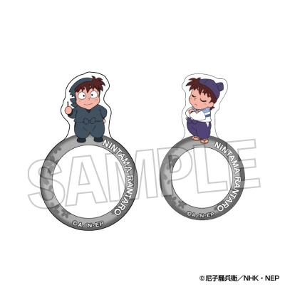 【グッズ-指輪】忍たま乱太郎 指の上の透明リング 5