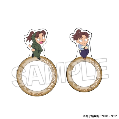 【グッズ-指輪】忍たま乱太郎 指の上の透明リング 6