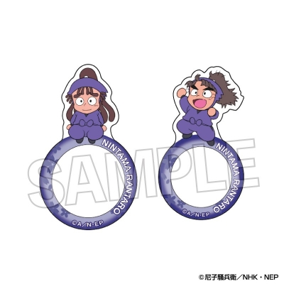 【グッズ-指輪】忍たま乱太郎 指の上の透明リング 15