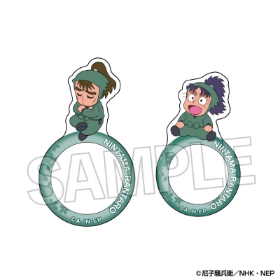 【グッズ-指輪】忍たま乱太郎 指の上の透明リング 18