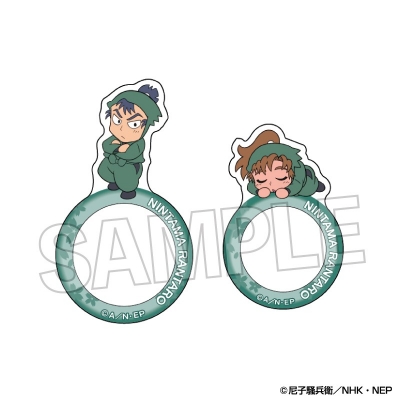 【グッズ-指輪】忍たま乱太郎 指の上の透明リング 19