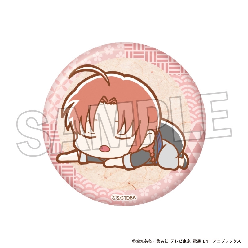 【グッズ-バッチ】銀魂 ぐーたらギラギラ缶バッジ 神威