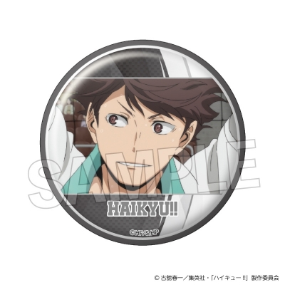 【グッズ-バッチ】ハイキュー!! 場面写 ギラギラ缶バッジ vol.4 3