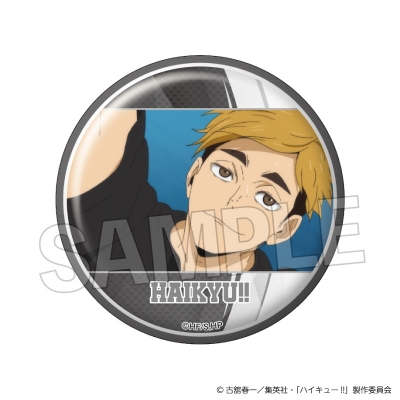【グッズ-バッチ】ハイキュー!! 場面写 ギラギラ缶バッジ vol.4 16