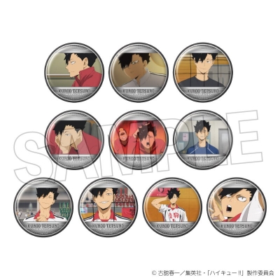 【グッズ-バッチ】ハイキュー!! トレーディング缶バッジ2 黒尾鉄朗BOX